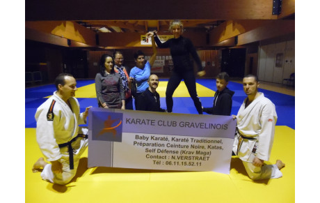 Self defense au Karaté Club Gravelines