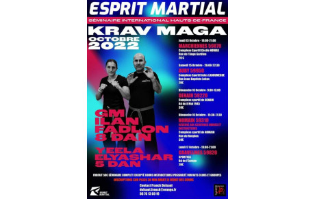 Stage international de Krav Maga